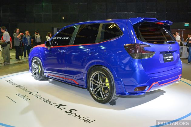 Subaru Forester UCK Special Edition tampil di S’pura