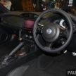 TAS 2020: Toyota 86 Black Limited Concept and AE86 Sprinter Trueno GT-Apex Black Limited on display