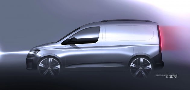 2020 Volkswagen Caddy teased, to debut in February