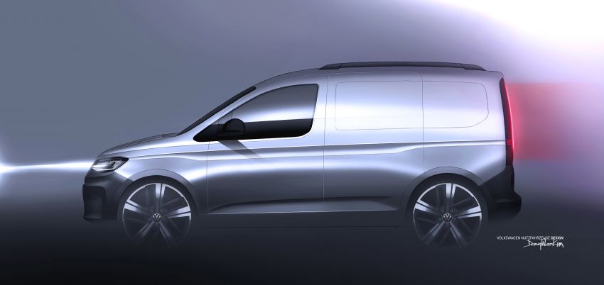 2020 Volkswagen Caddy teased, to debut in February 1074123