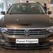 Volkswagen Passat facelift 2020 dilancarkan di M’sia – 2.0 TSI Elegance, DSG 7-kelajuan baharu, RM188k