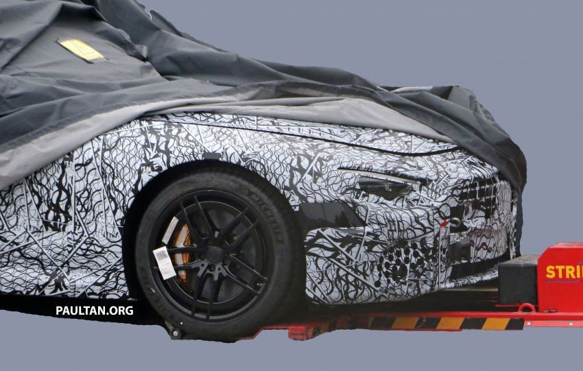 SPYSHOTS: Mercedes-Benz SL returns to fabric roof, to receive up to 800 hp in SL73 hybrid twin-turbo V8 1073918