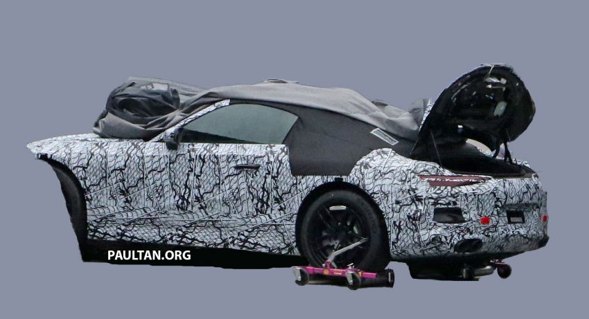 SPYSHOTS: Mercedes-Benz SL returns to fabric roof, to receive up to 800 hp in SL73 hybrid twin-turbo V8 1073920