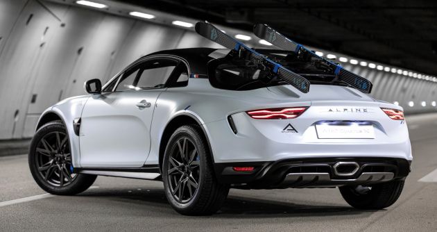 Alpine A110 SportsX – sports car gets rally-style mod
