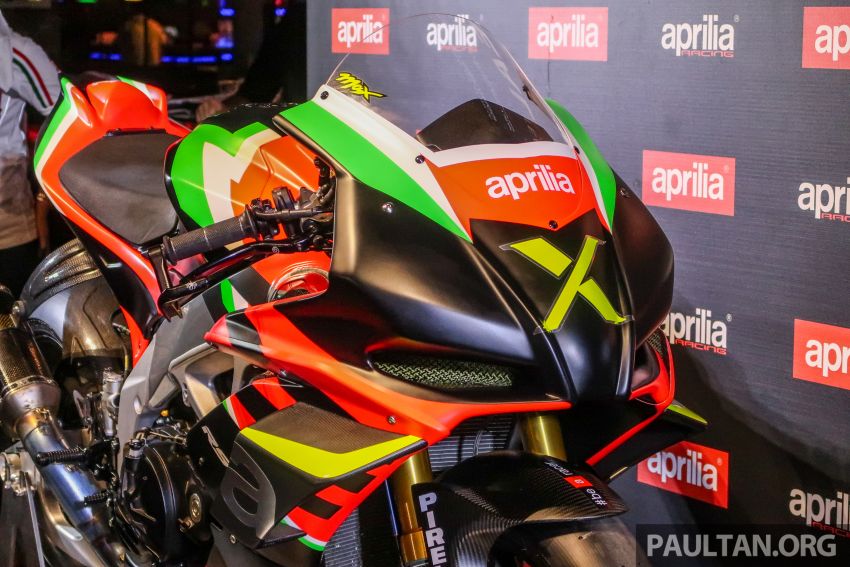 Aprilia RSV4 X makes special appearance in Malaysia 1064742