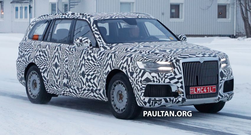 SPYSHOTS: Aurus Komendant – Russian luxury SUV 1074322