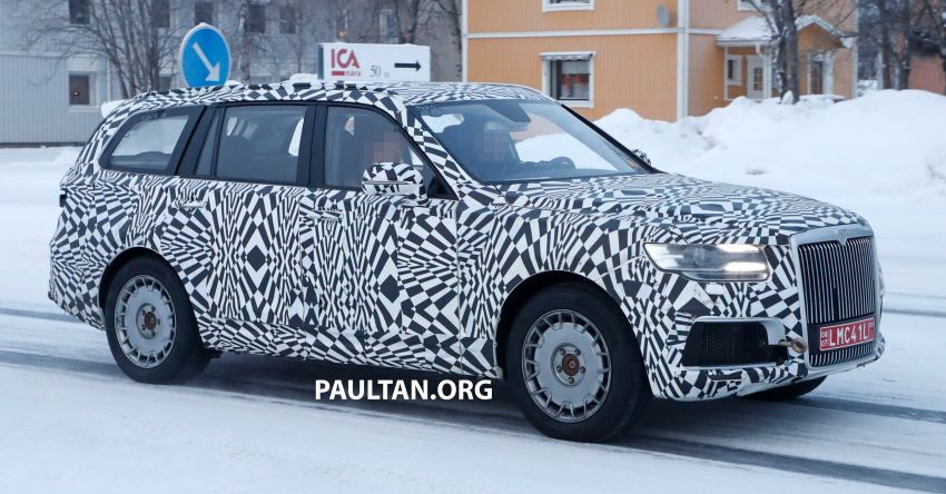 SPYSHOTS: Aurus Komendant – Russian luxury SUV 1074324