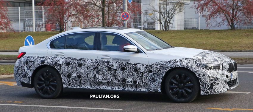 SPIED: Fully electric G20 BMW 3 Series seen testing 1069880