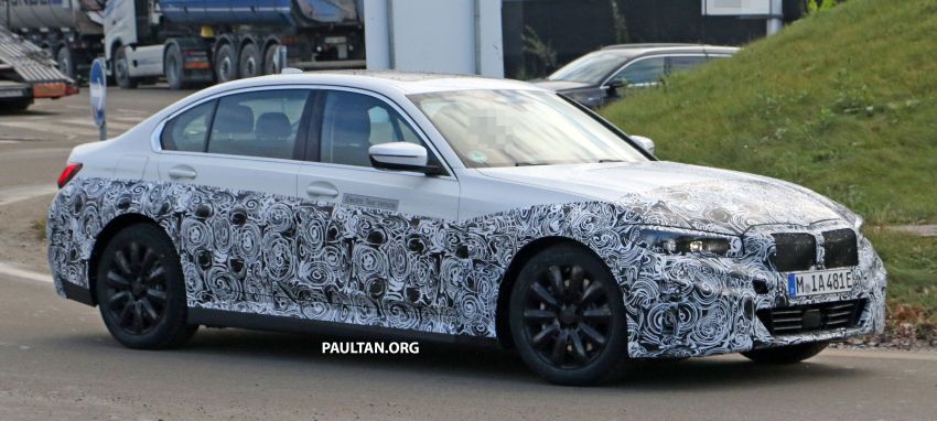SPIED: Fully electric G20 BMW 3 Series seen testing 1069871