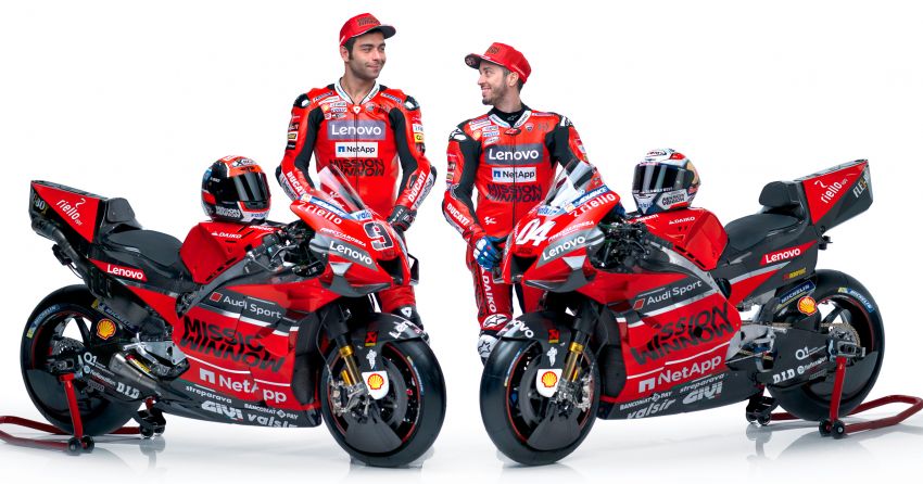 Ducati pengeluar pertama dedah jentera MotoGP 2020 1073663