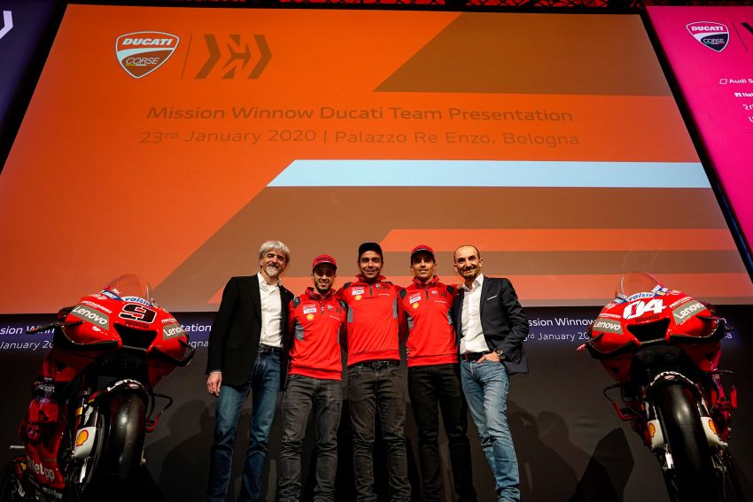 Ducati pengeluar pertama dedah jentera MotoGP 2020 1073630