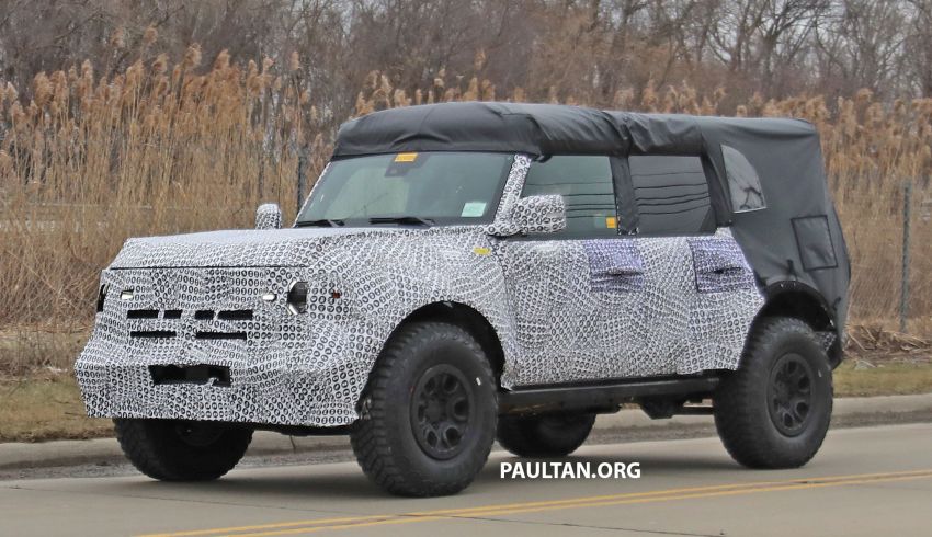 SPYSHOTS: Ford Bronco spotted running road tests 1074238