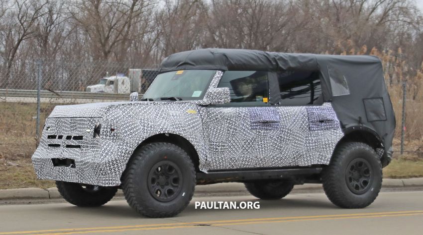 SPYSHOTS: Ford Bronco spotted running road tests 1074241