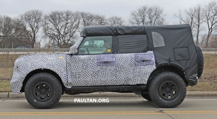 SPYSHOTS: Ford Bronco spotted running road tests 1074244