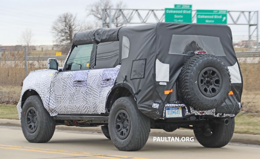 SPYSHOTS: Ford Bronco spotted running road tests 1074249