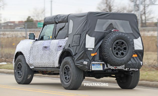 SPYSHOTS: Ford Bronco spotted running road tests
