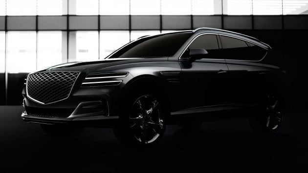 Genesis GV80 – gambar rasmi SUV pertama didedah