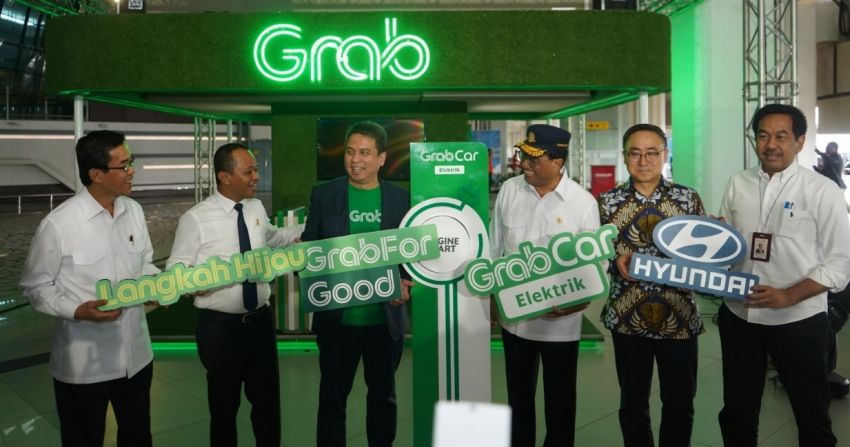 Grab, Hyundai introduce GrabCar Elektrik in Indonesia 1074680