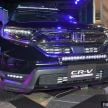 TAS2020: Honda CR-V Black Edition Custom Concept sentuhan dari Modulo bersama The Check Shop