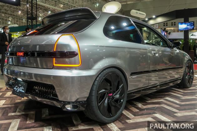 TAS2020: Honda Civic EK9 Cyber Night Japan Cruiser 2020 dari Modulo – dah tak nampak Type R langsung!