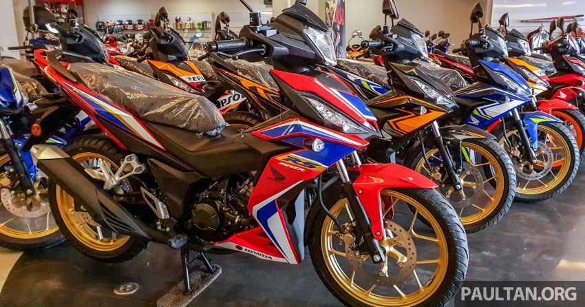 2020 Honda RS150R V2 spotted in Malaysian dealer, five new colours, pricing starts from RM9,300 1064338