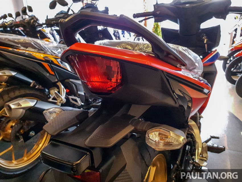 2020 Honda RS150R V2 spotted in Malaysian dealer, five new colours, pricing starts from RM9,300 1064351