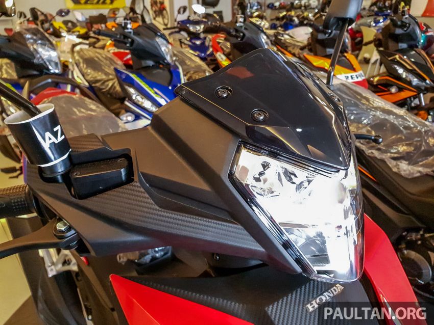 2020 Honda RS150R V2 spotted in Malaysian dealer, five new colours, pricing starts from RM9,300 1064353