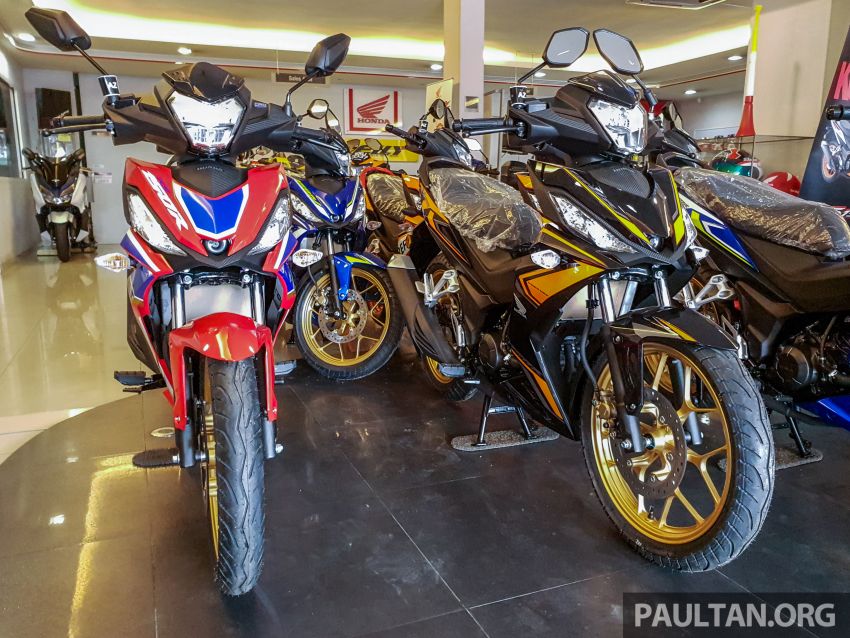 2020 Honda RS150R V2 spotted in Malaysian dealer, five new colours, pricing starts from RM9,300 1064341