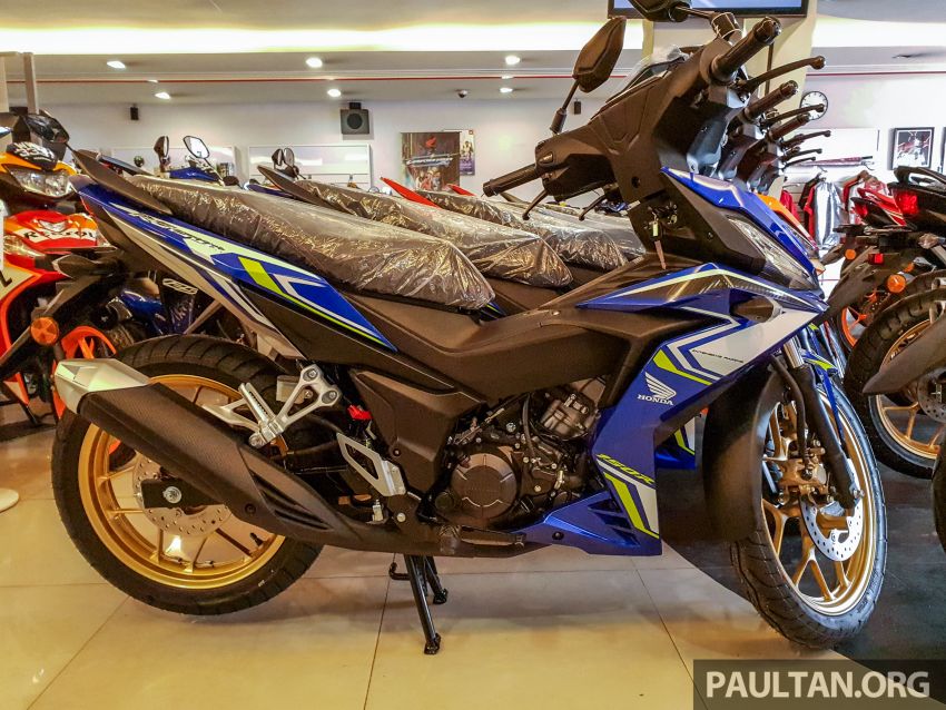 2020 Honda RS150R V2 spotted in Malaysian dealer, five new colours, pricing starts from RM9,300 1064344