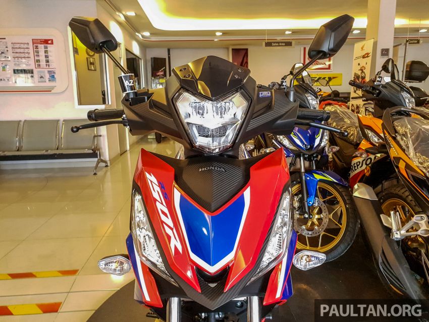 2020 Honda RS150R V2 spotted in Malaysian dealer, five new colours, pricing starts from RM9,300 1064346