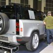 Land Rover Defender baharu dipertonton di Singapura