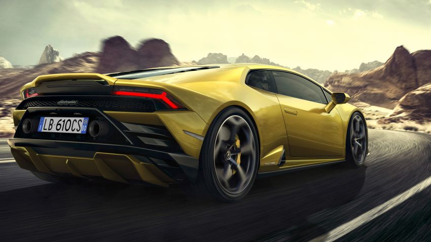 Lamborghini Huracán Evo RWD revealed – facelift gets 610 PS to rear wheels, plus new traction control 1065380
