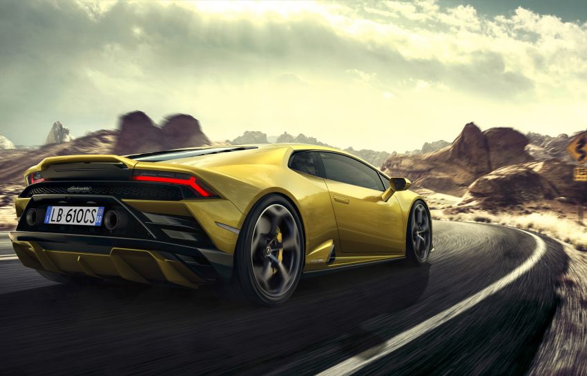 Lamborghini Huracán Evo RWD revealed – facelift gets 610 PS to rear wheels, plus new traction control 1065378