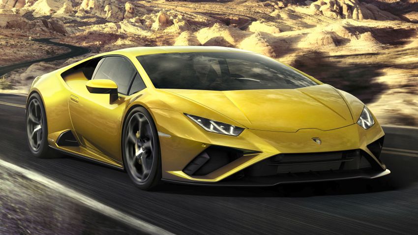 Lamborghini Huracán Evo RWD revealed – facelift gets 610 PS to rear wheels, plus new traction control 1065382