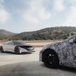 Mercedes-Benz EQS teased, prototype next to concept