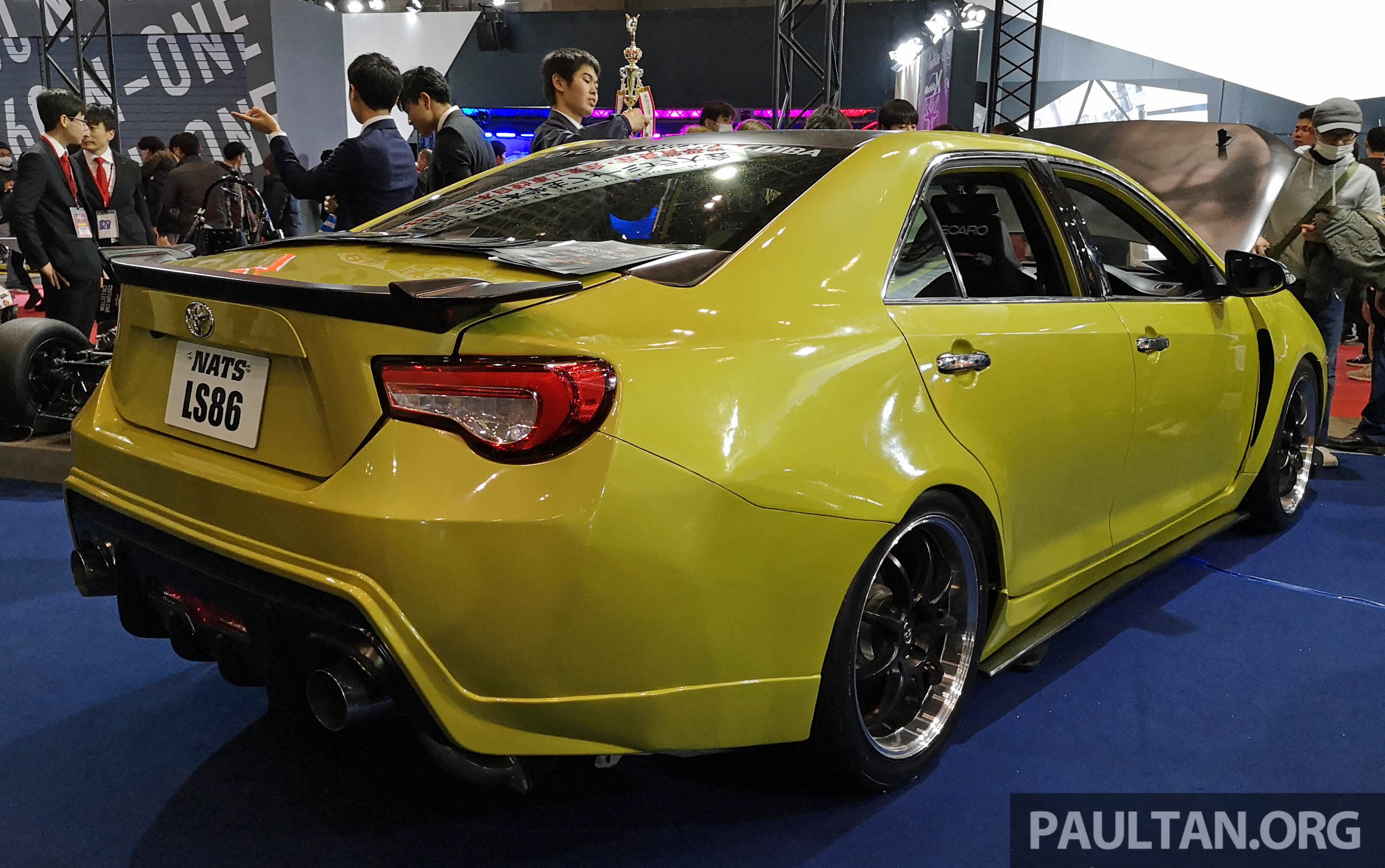 TAS2020: Toyota 86 empat-pintu NATS LS86 yang sebenarnya dihasilkan dari Camry Hybrid AVV50