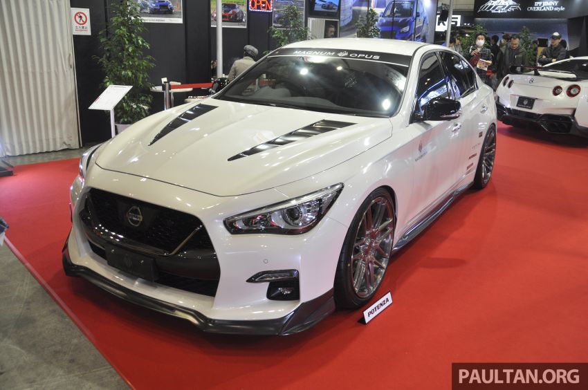 TAS2020: Kebangkitan semula Nissan Skyline V37 empat-pintu 400R dalam arena modifikasi JDM 1071517