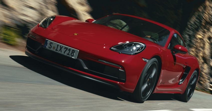 Porsche 718 Cayman and Boxster GTS 4.0 revealed – 400 PS 4L flat-six, manual, 0-100 km/h in 4.5 seconds 1070553