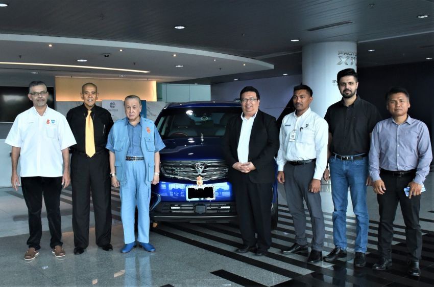 Customised Proton X70 delivered to Tengku Sulaiman 1075633