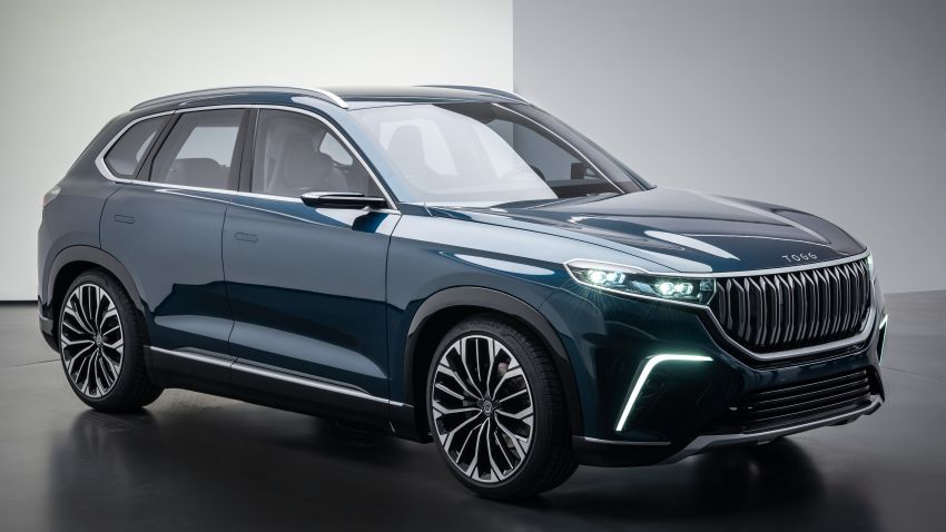 Togg unveils electric SUV, sedan; dual-motor AWD, up to 400 hp and 500 km range, Level 2 autonomous 1065075