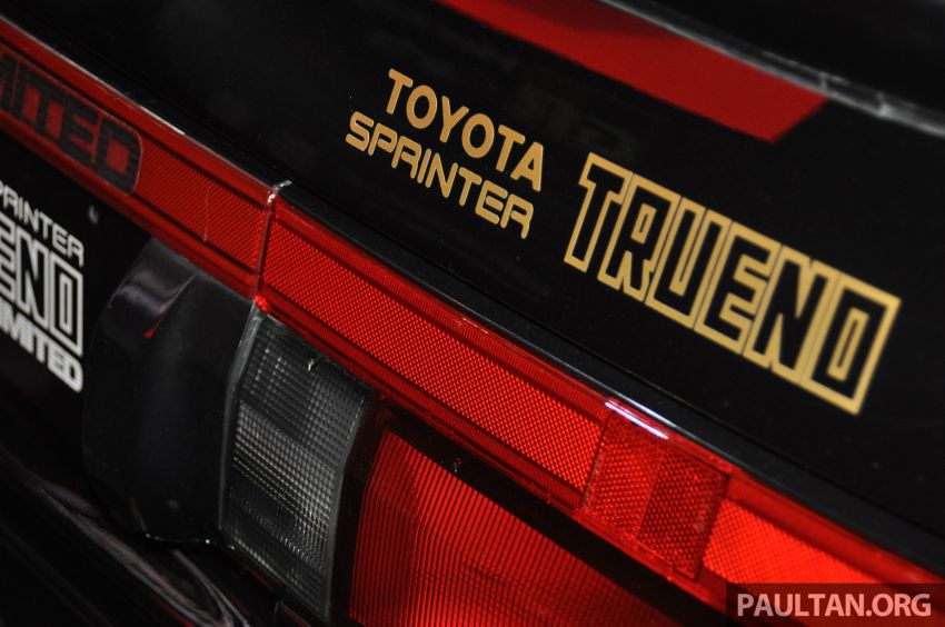 TAS2020: Toyota AE86 Sprinter Trueno GT-Apex Black Limited & 86 Black Limited Concept dipamer bersama 1068535
