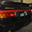 TAS 2020: Toyota 86 Black Limited Concept and AE86 Sprinter Trueno GT-Apex Black Limited on display