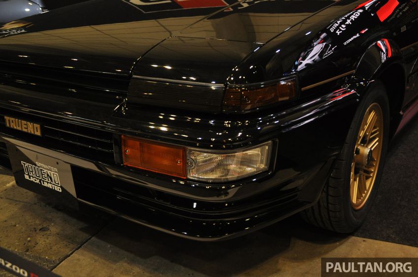 TAS2020: Toyota AE86 Sprinter Trueno GT-Apex Black Limited & 86 Black Limited Concept dipamer bersama 1068546