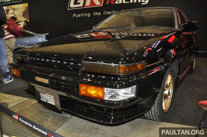 TAS2020: Toyota AE86 Sprinter Trueno GT-Apex Black Limited & 86 Black Limited Concept dipamer bersama 1068547