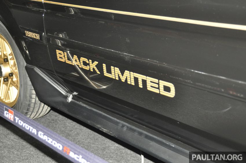 TAS 2020: Toyota 86 Black Limited Concept and AE86 Sprinter Trueno GT-Apex Black Limited on display 1069403