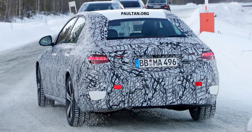 SPIED: W206 Mercedes-Benz C-Class shows more skin 1074275
