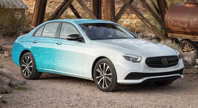 Mercedes-Benz E-Class W213 facelift – perincian awal