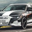 2020 Audi A3 – fourth-gen model to debut in Geneva, features fully variable quattro AWD, adaptive dampers