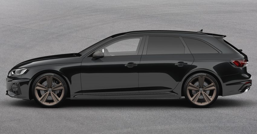 2020 Audi RS4 Avant Bronze Edition launched in the UK – stealthy style, 25 units only, priced from RM444k Image #1083200