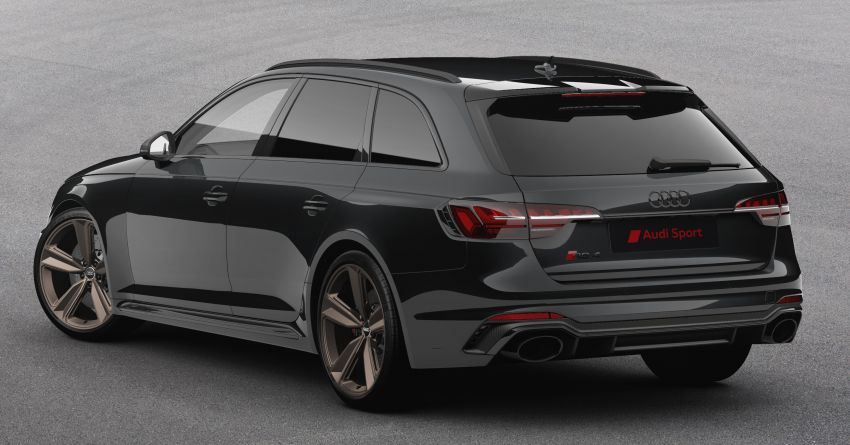 2020 Audi RS4 Avant Bronze Edition launched in the UK – stealthy style, 25 units only, priced from RM444k Image #1083201